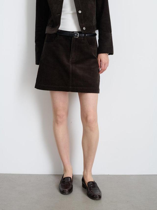 Camden Skirt In Corduroy Product Image