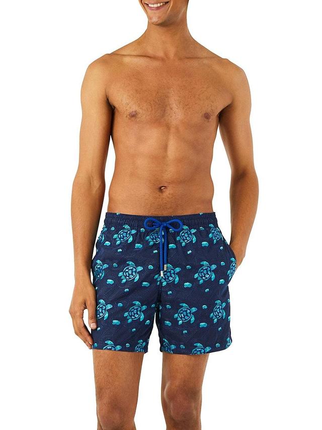 Mens Turtles Jewel Woven Swim Shorts Product Image