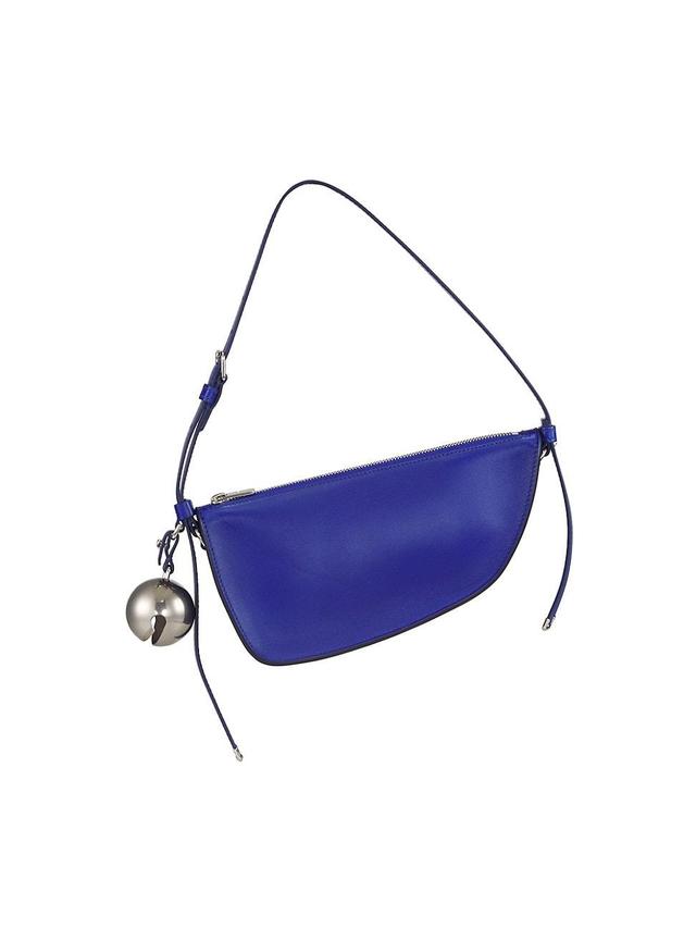 Womens Mini Shield Leather Sling Bag Product Image