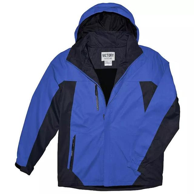 Mens Victory Outfitters Colorblock Polyester Fleece Lined Jacket Product Image