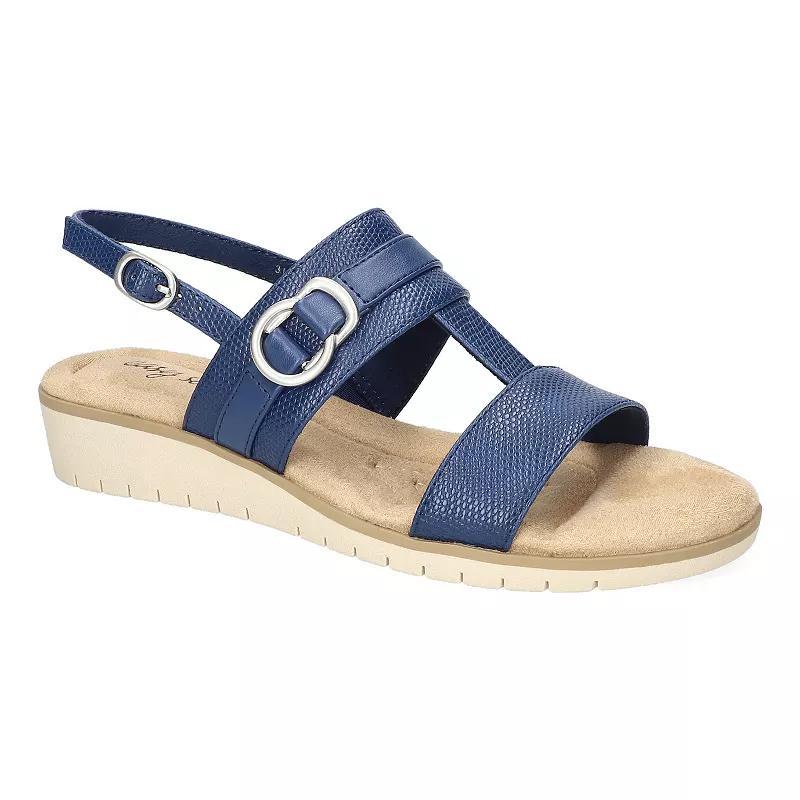 Easy Street Caddo Womens Slingback Wedge Sandals Product Image