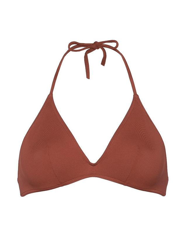 Womens Cubisme Triangle Bikini Top Product Image