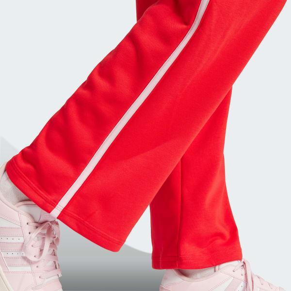 adidas Essentials Color Pop French Terry Pants Pure Ruby XS Womens Product Image