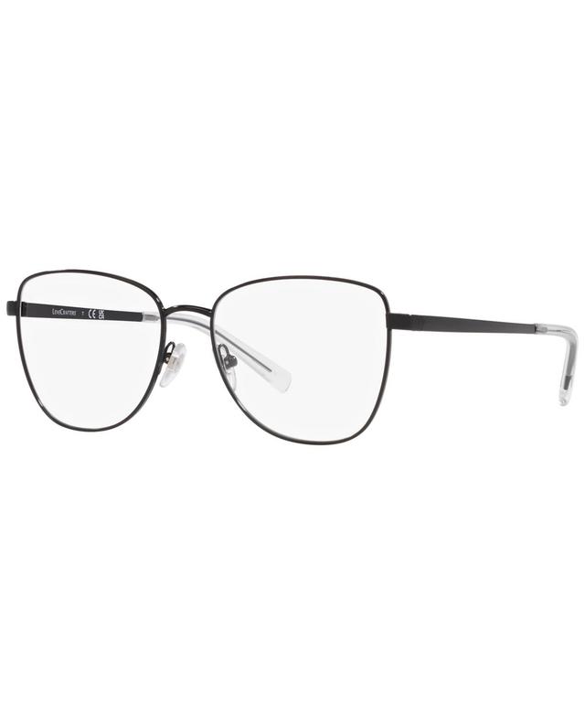 LensCrafters Womens Eyeglasses, EC1005 - Black Product Image