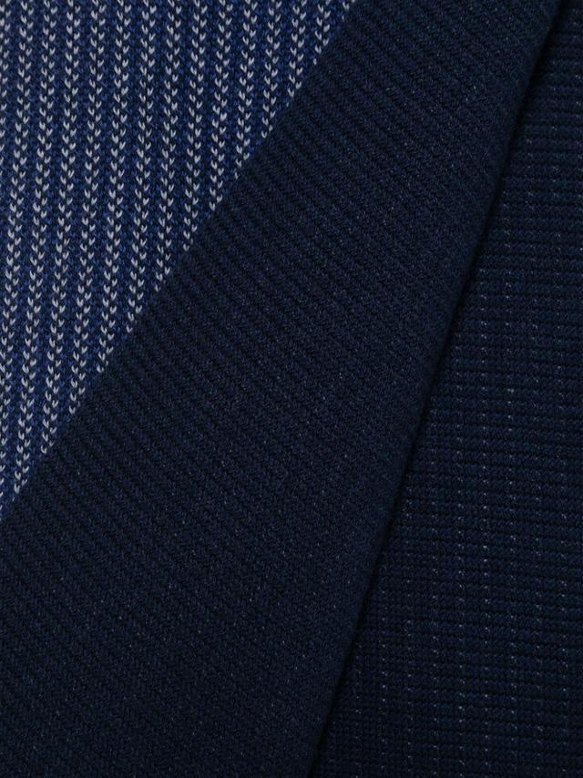 HUGO BOSS Schal-set Mit Monogramm-jacquard In Blue Product Image