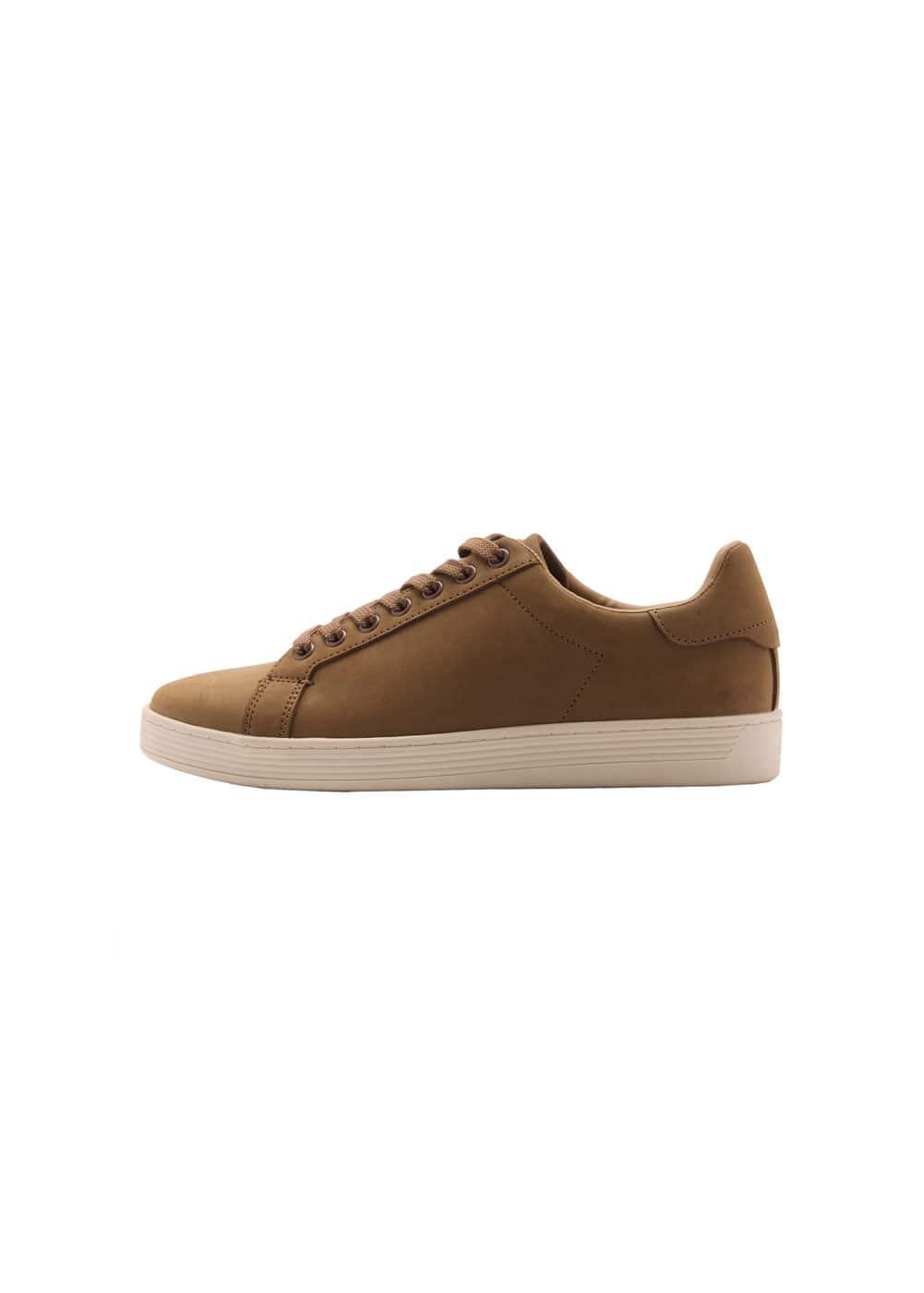 MANGO MAN - Laces suede sneaker brownMen Product Image