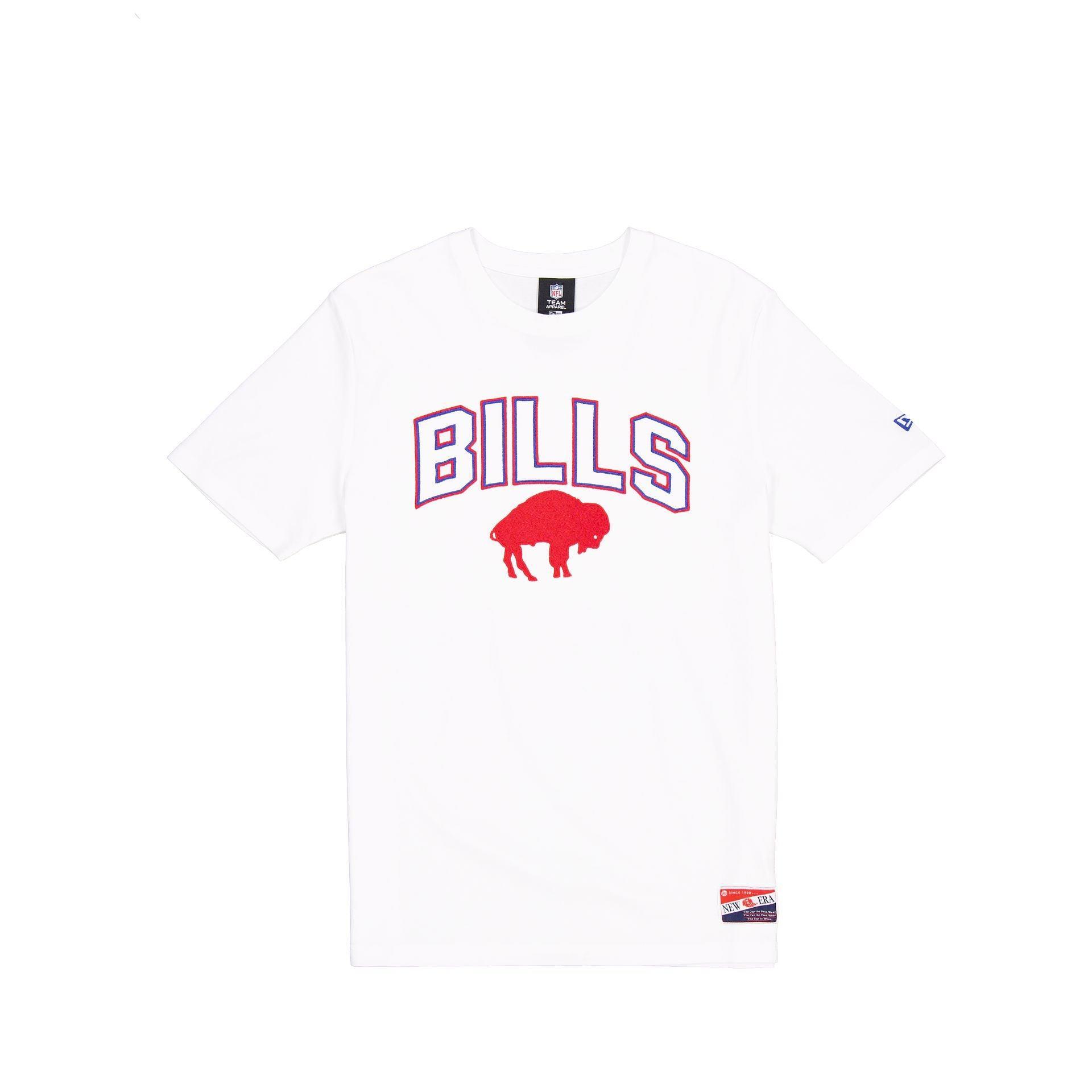 Buffalo Bills Throwback White T-Shirt Male Product Image