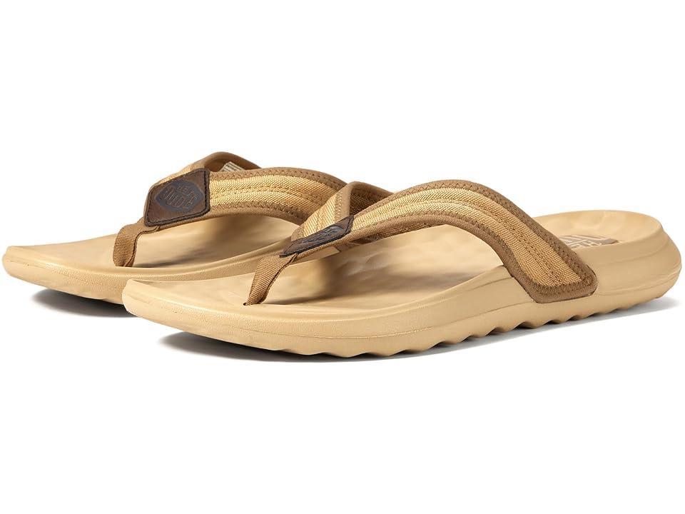 Hey Dude Myers Flip Sport Mode Tan) Men's Shoes Product Image