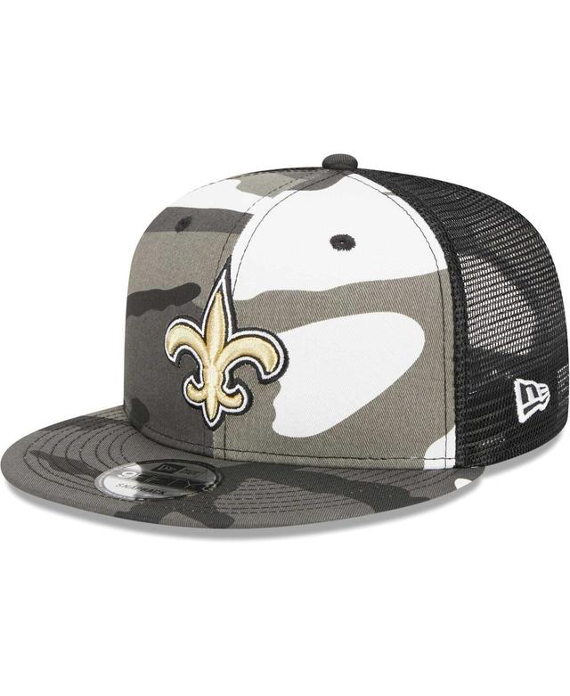 Mens New Era Urban Camo New Orleans Saints 9FIFTY Trucker Snapback Hat Product Image