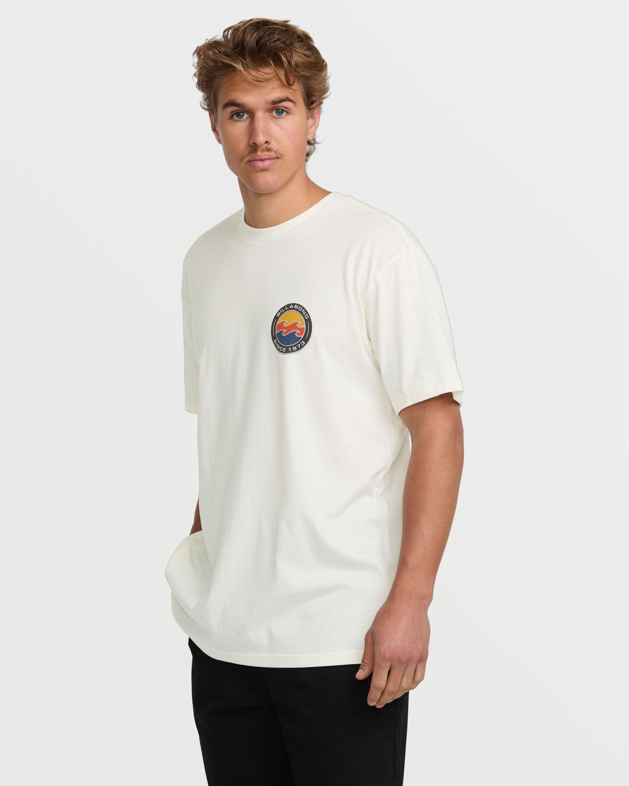 Hollow Premium Short Sleeve Tee - Off White Male Product Image