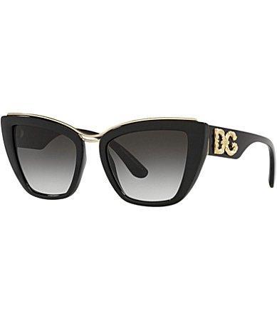 Dolce & Gabbana DG6144 Women's Sunglasses in Black Product Image