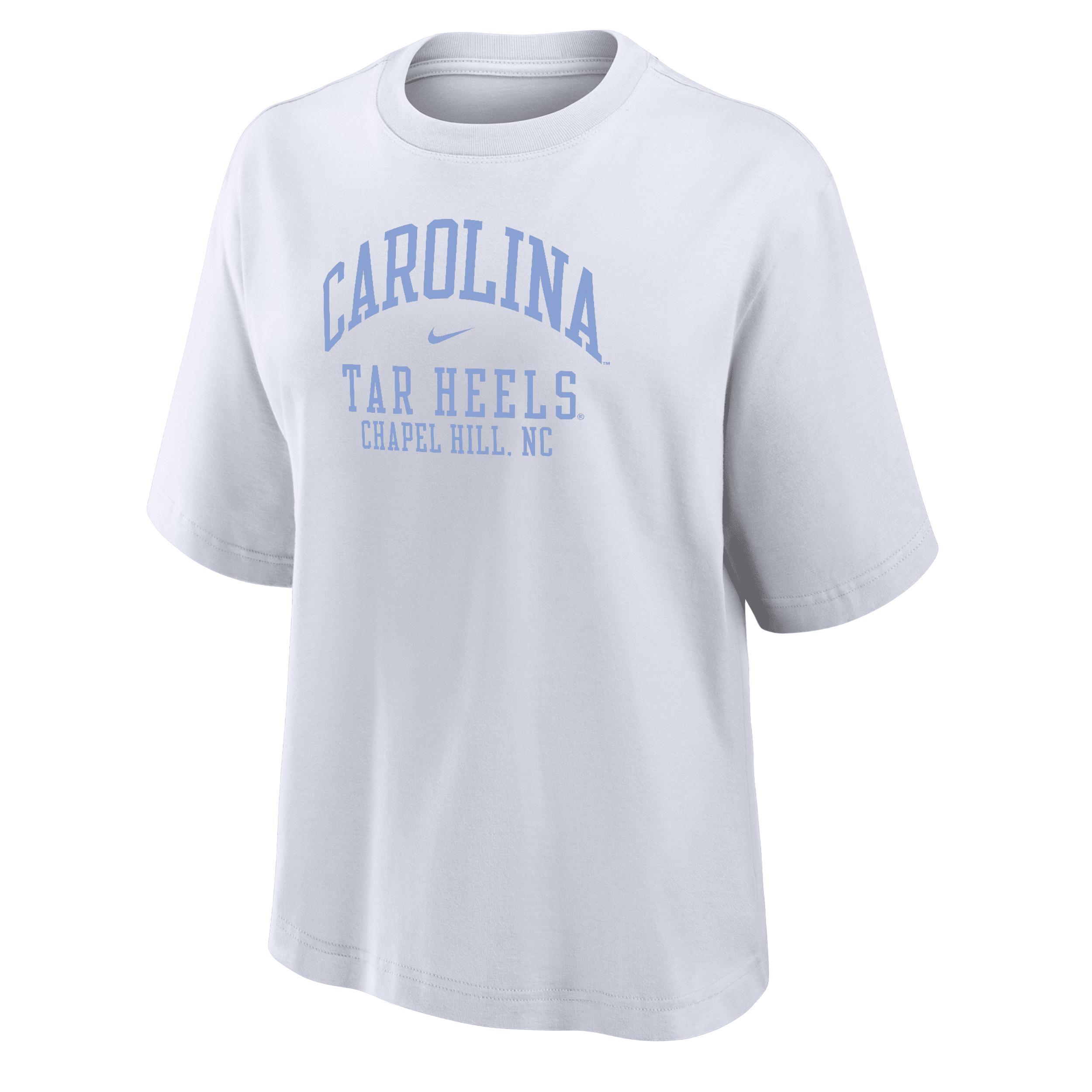 UNC Nike Women's College Boxy T-Shirt Product Image