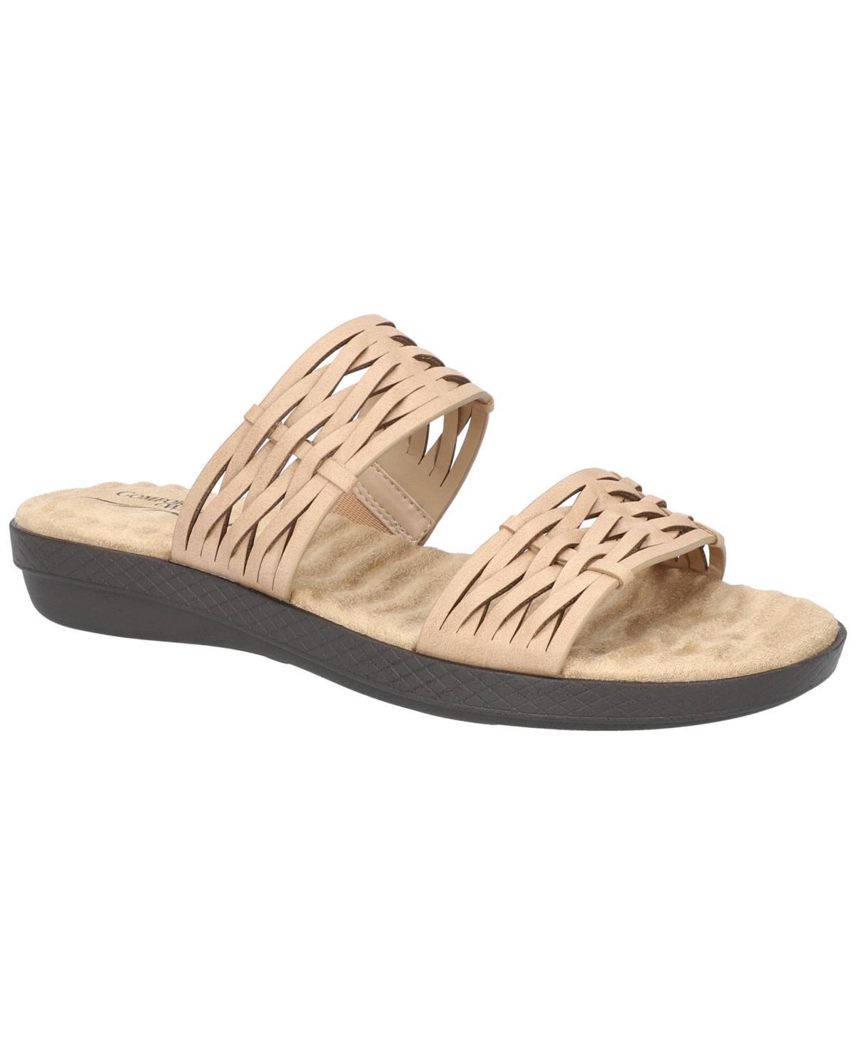 Easy Street Agata Womens Comfort Wave Slide Sandals Product Image