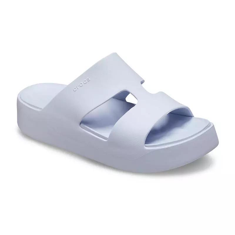 Crocs Getaway Womens Platform H-Strap Sandals Product Image