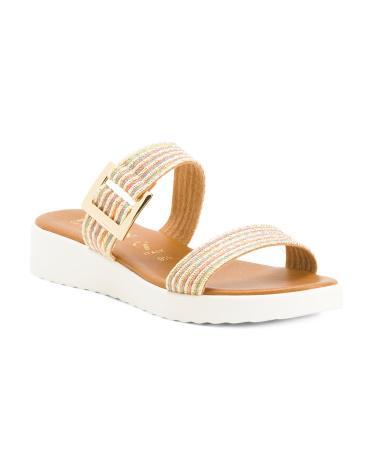 Dynamo Buckle Accent Sandals for Women Product Image