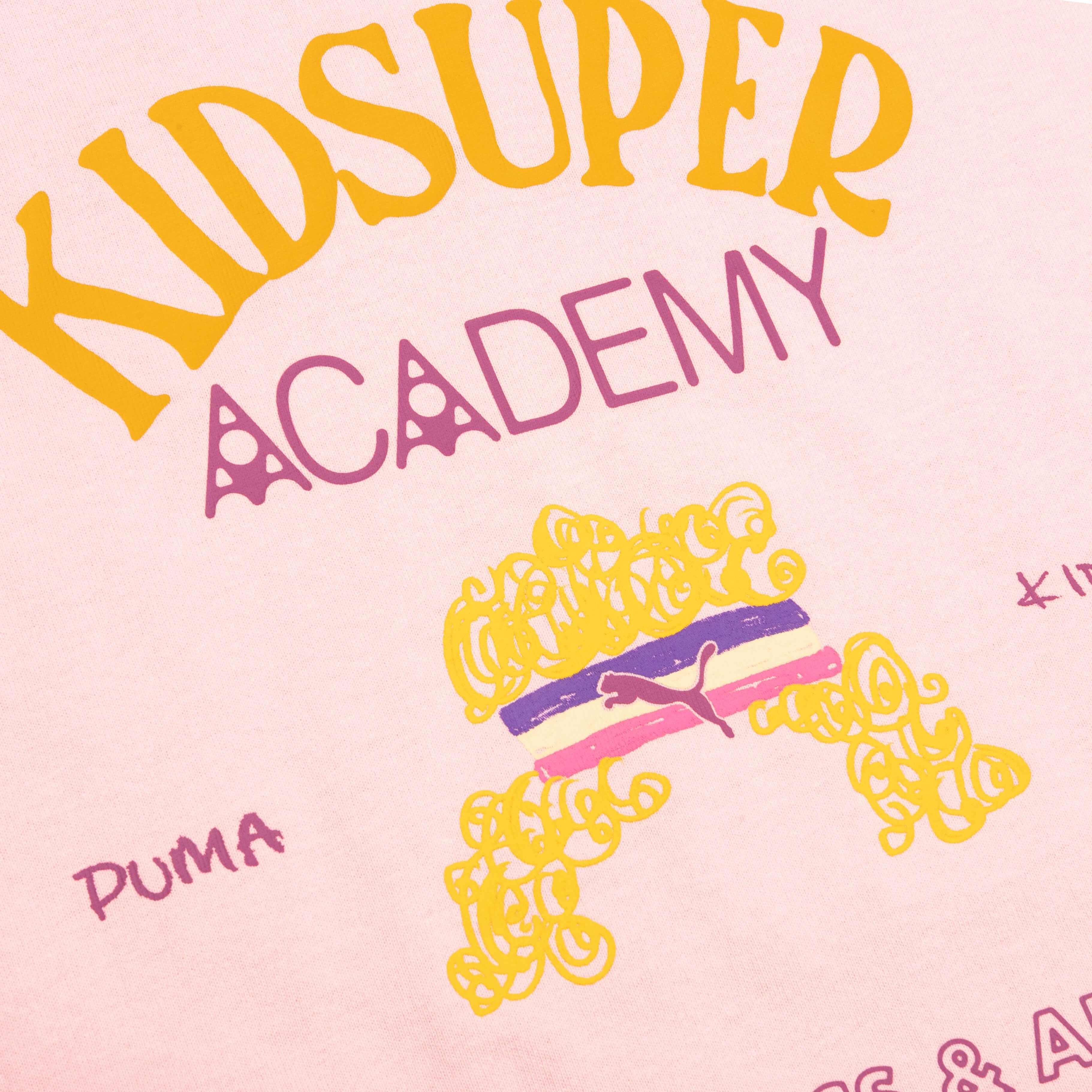 Puma x KidSuper Graphic Tee - Pink Male Product Image