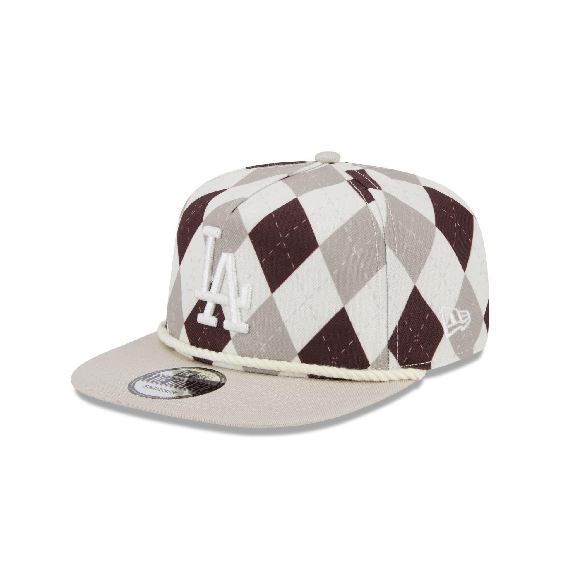 Los Angeles Dodgers Argyle Golfer Hat Male Product Image