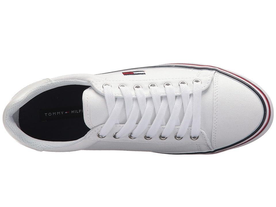 Tommy Hilfiger Fressian (White Multi Fabric) Women's Shoes Product Image