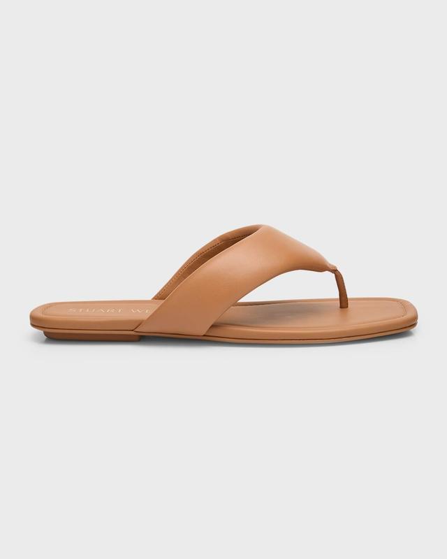 Maui Padded Leather Thong Sandals Product Image