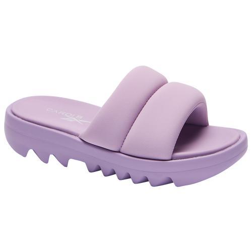 Reebok Womens Reebok Cardi Slides - Womens Shoes Purple Product Image