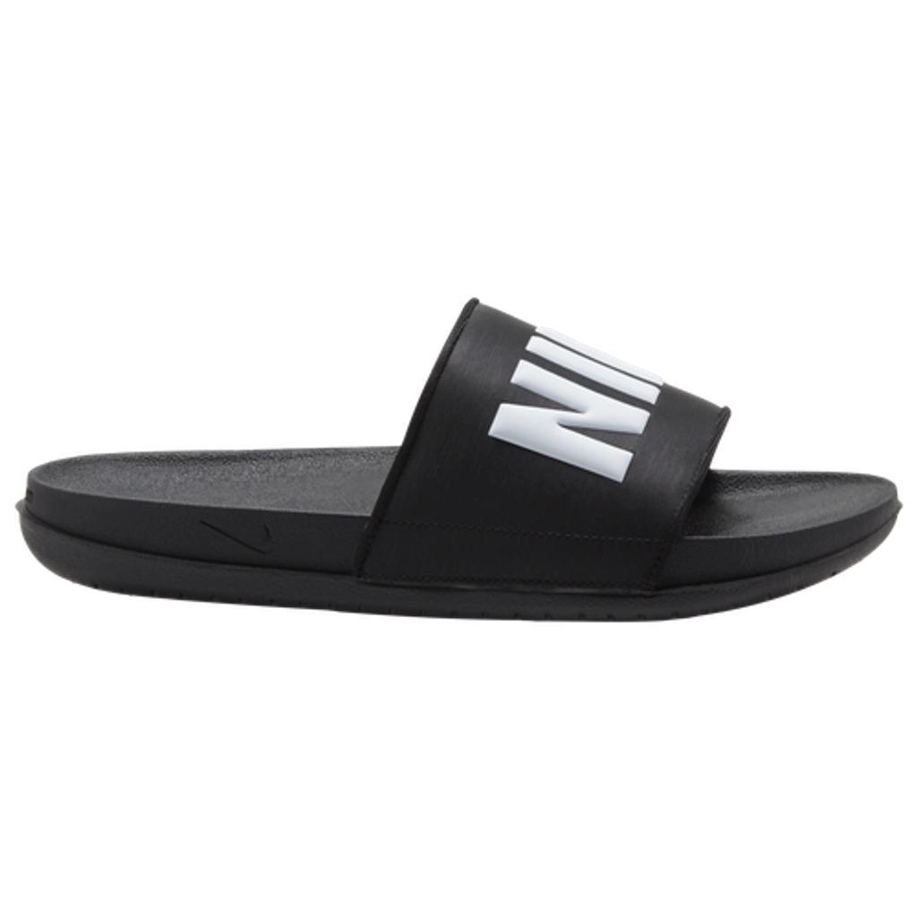 NIKE Offcourt Slide Sandals In Black/white Product Image