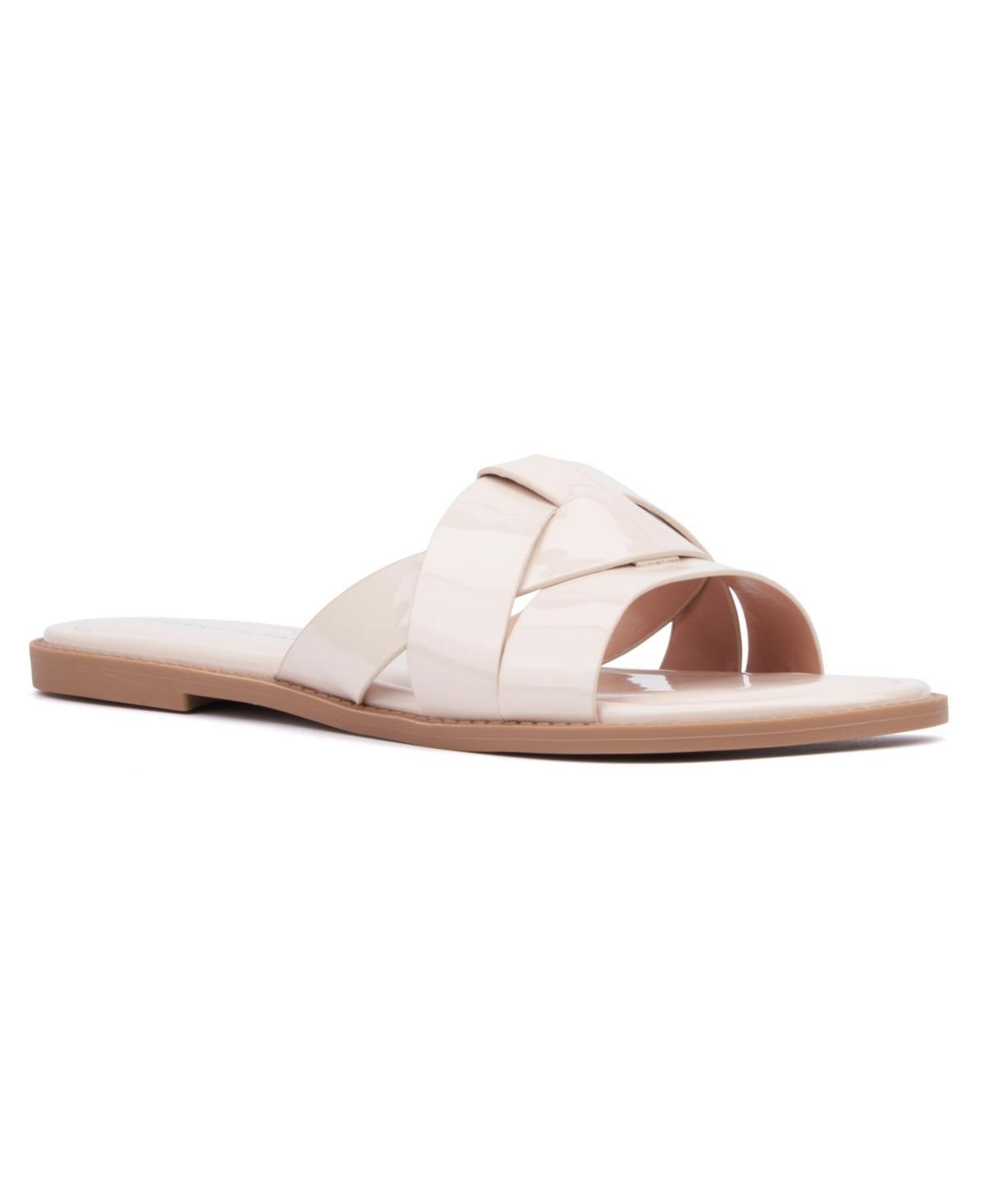 Womens Tiana Wide Width Flats Sandal Product Image