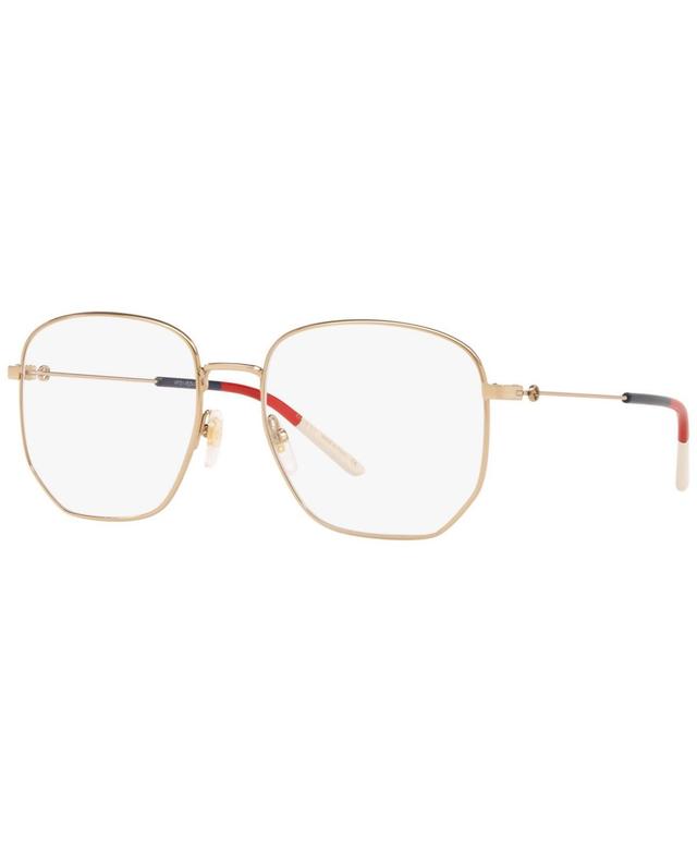 Gucci GG0396O002 Womens Pilot Eyeglasses - Gold-Tone Product Image