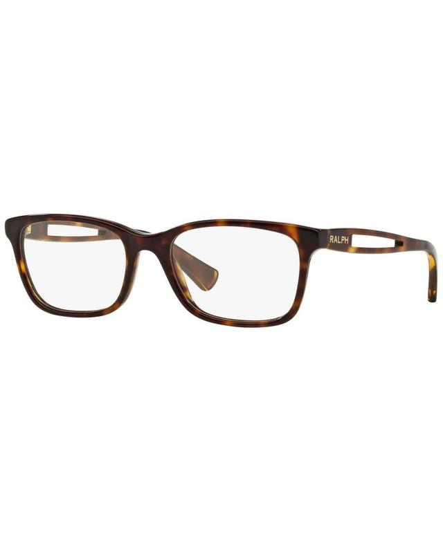 Ralph by Ralph Lauren RA7069 Womens Square Eyeglasses - Shiny Dark Havana Product Image