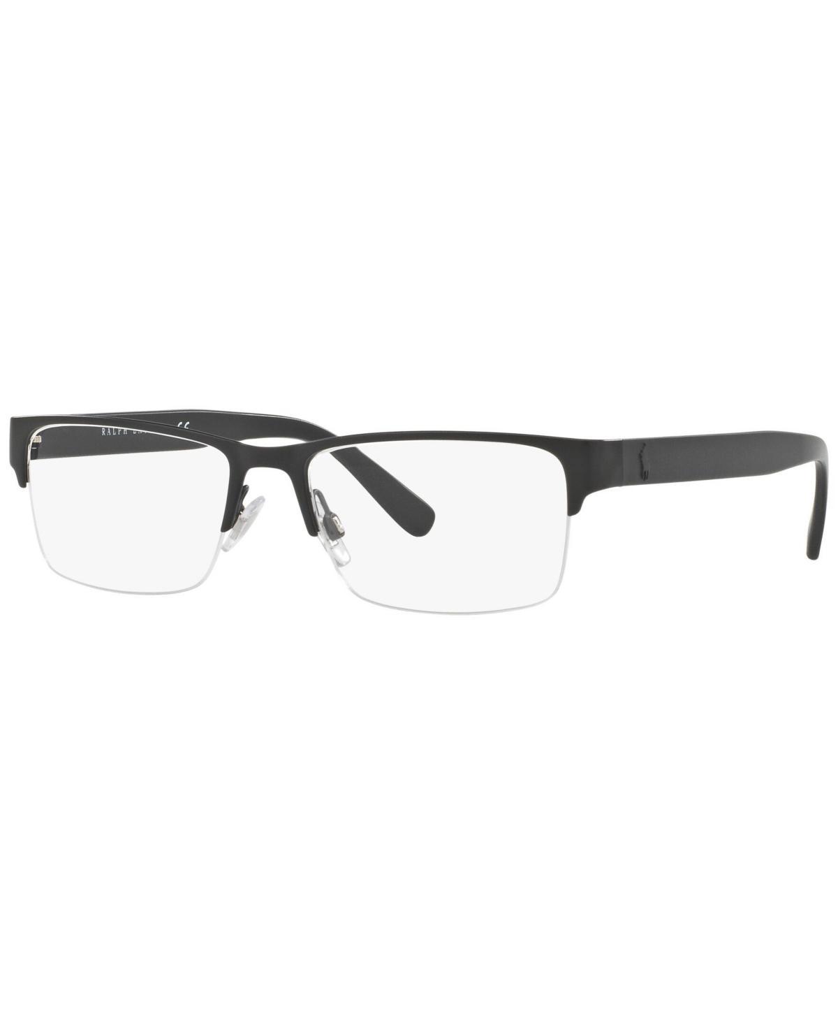 Polo Ralph Lauren PH1164 Mens Rectangle Eyeglasses - Dark Gunme Product Image