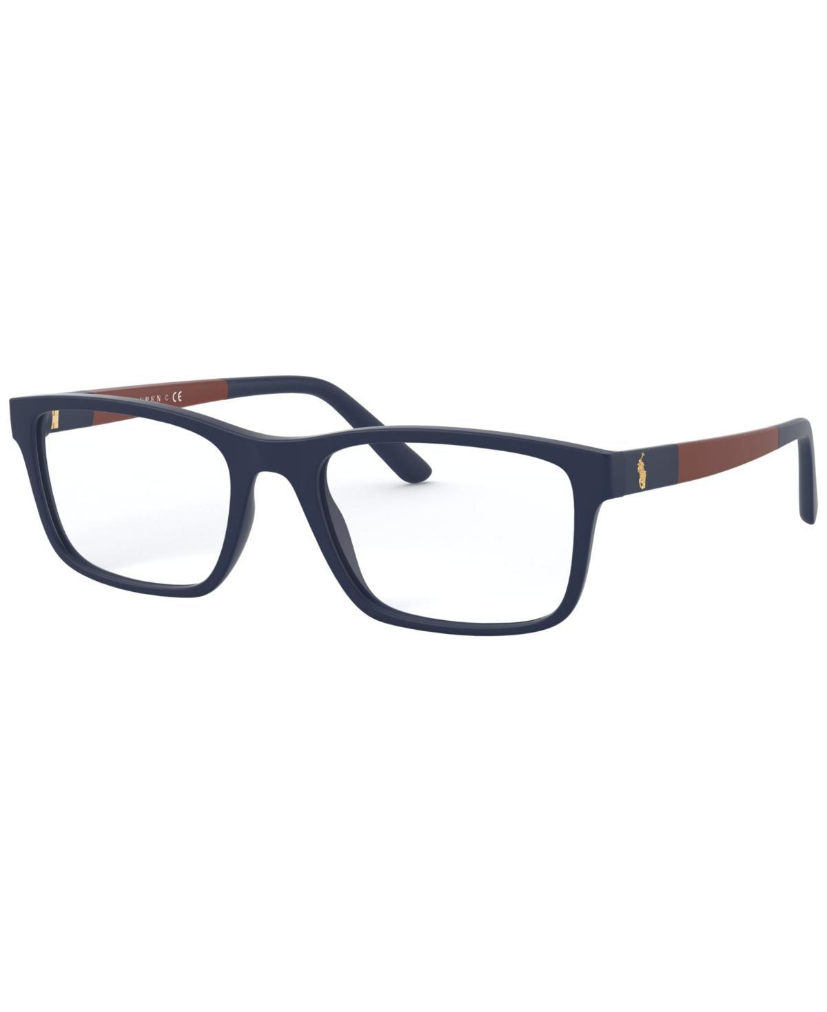 Polo Ralph Lauren Mens Eyeglasses, PH2212 - Matte Navy Blue Product Image