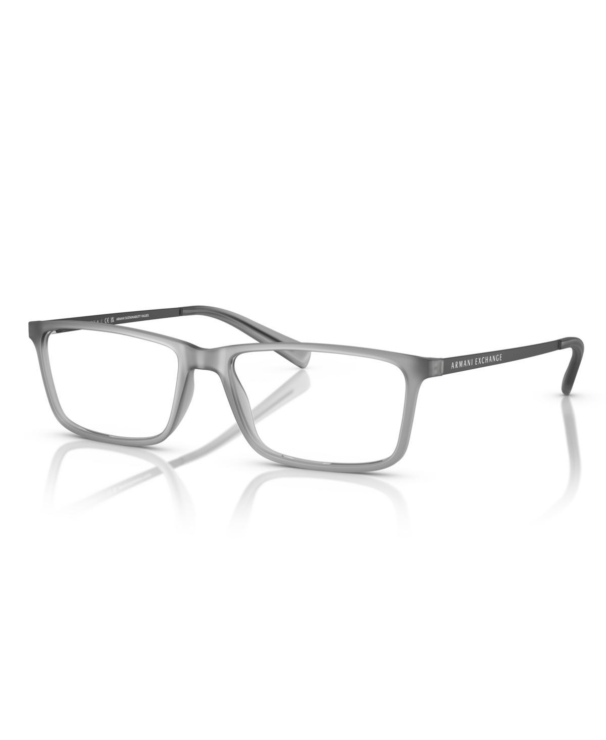 Armani Exchange Mens Polarized Eyeglasses, AX3027 - Matte Green Product Image