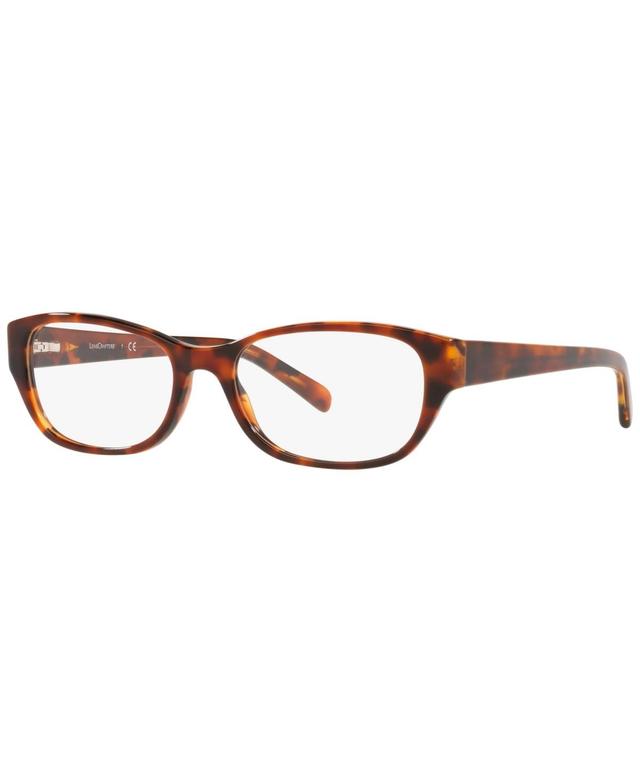 LensCrafters Womens Eyeglasses, EC2005 - Top Brown On Havana Product Image