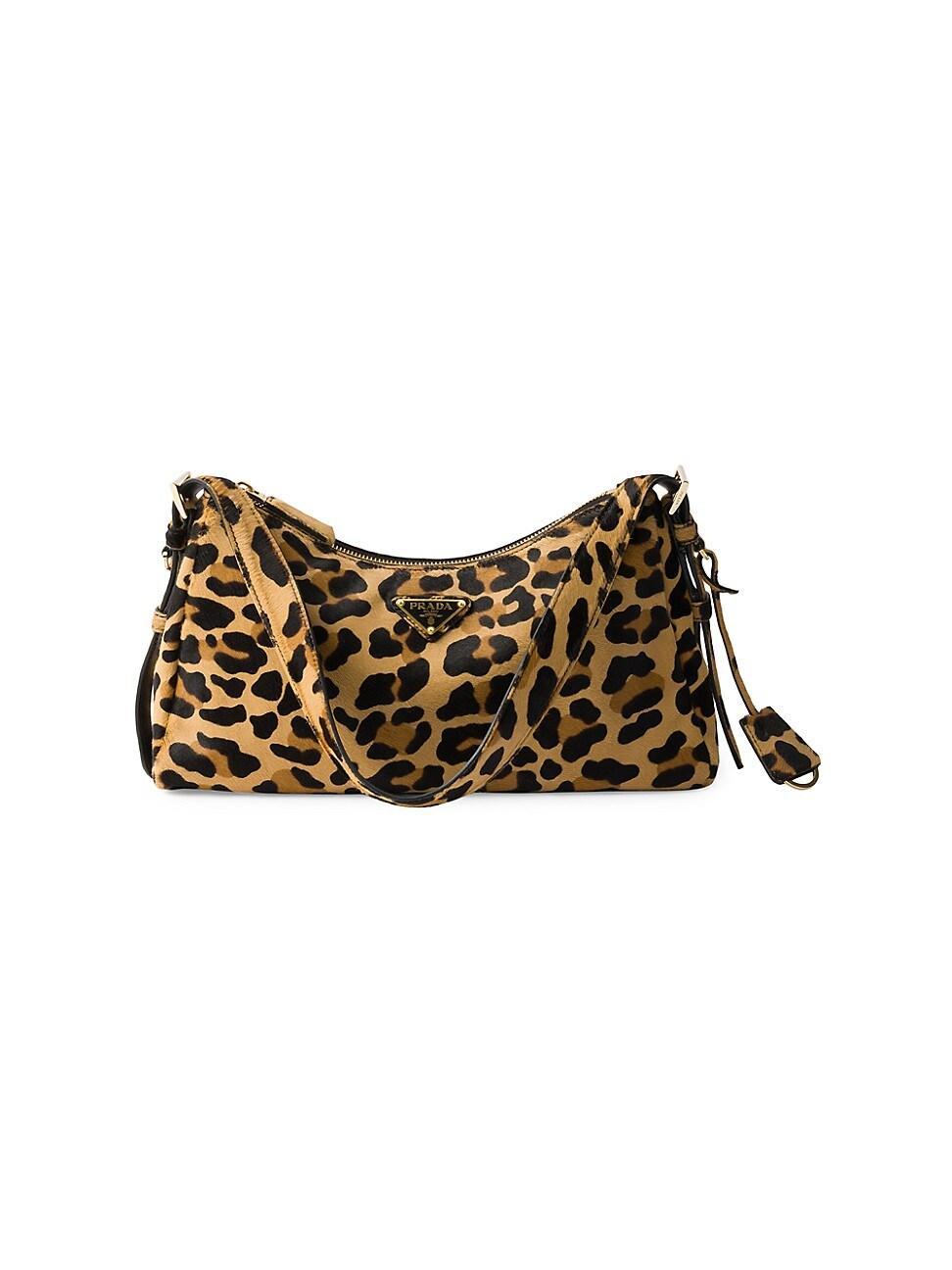 Womens Aime Medium Printed Leather Shoulder Bag Product Image