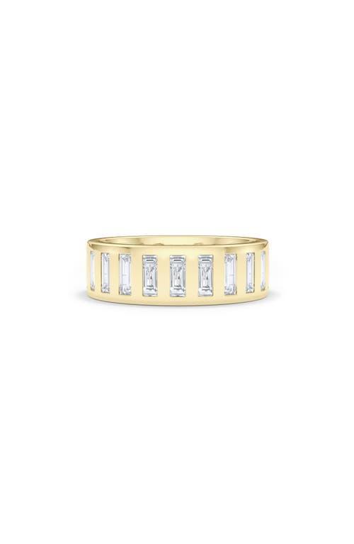 HauteCarat Mens Baguette Lab Created Diamond Eternity Band Ring Product Image