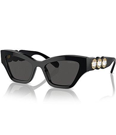 Swarovski Womens SK6021 53mm Cat Eye Sunglasses Product Image