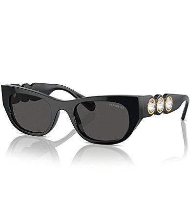 Swarovski Womens SK6022F 53mm Cat Eye Sunglasses Product Image