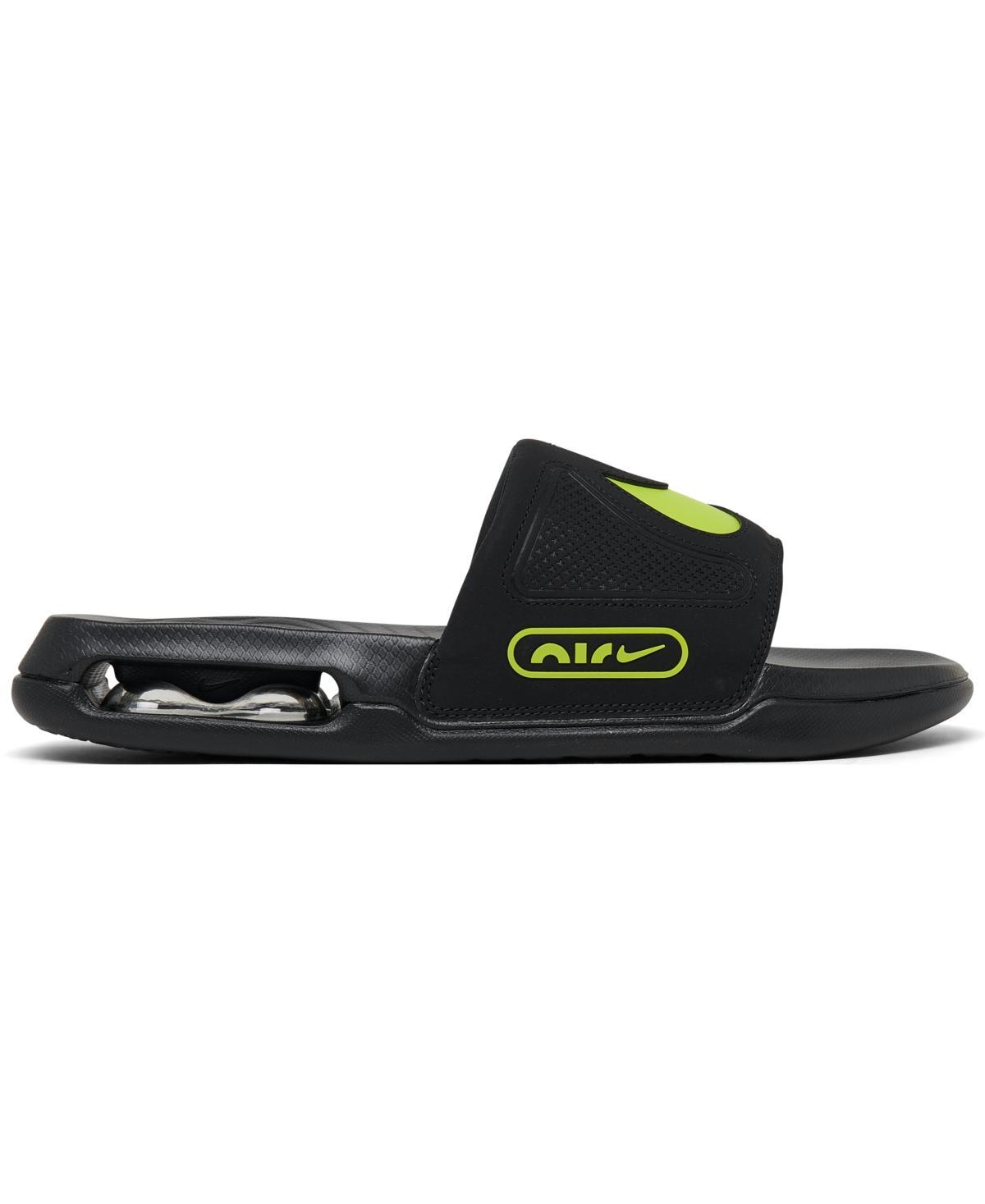 Men's Air Max Cirro Slide Sandals From Finish Line In Black,cyber Product Image