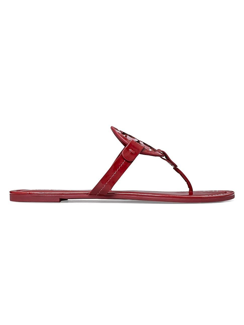 Womens Miller Patent Leather Sandals Product Image