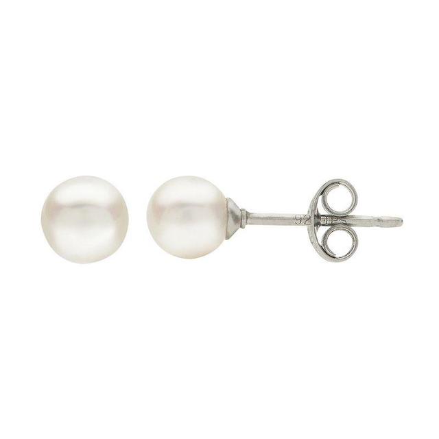 PearLustre by Imperial Freshwater Cultured Pearl Stud Earrings - 5 mm, Womens, White Product Image