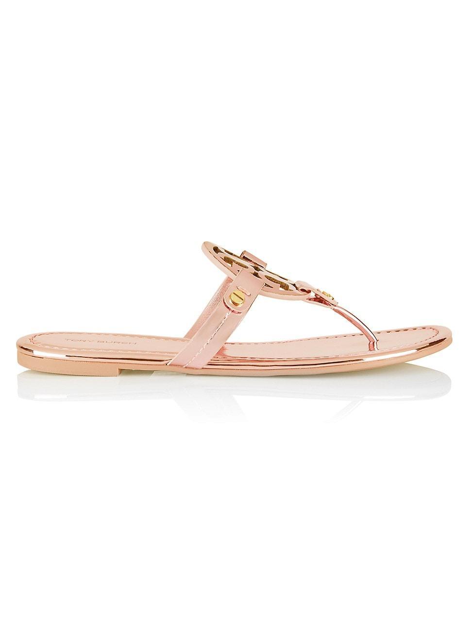 Womens Miller Metallic Leather Sandals Product Image