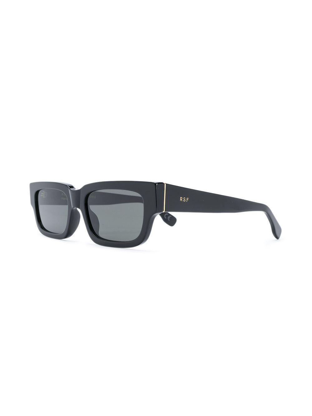 RETROSUPERFUTURE Squared Frame Sunglasses In Black Product Image