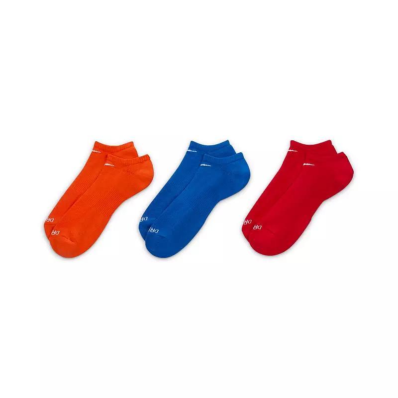 Nike Unisex Everyday Plus Cushion Training No-Show Socks (3 Pairs) Product Image