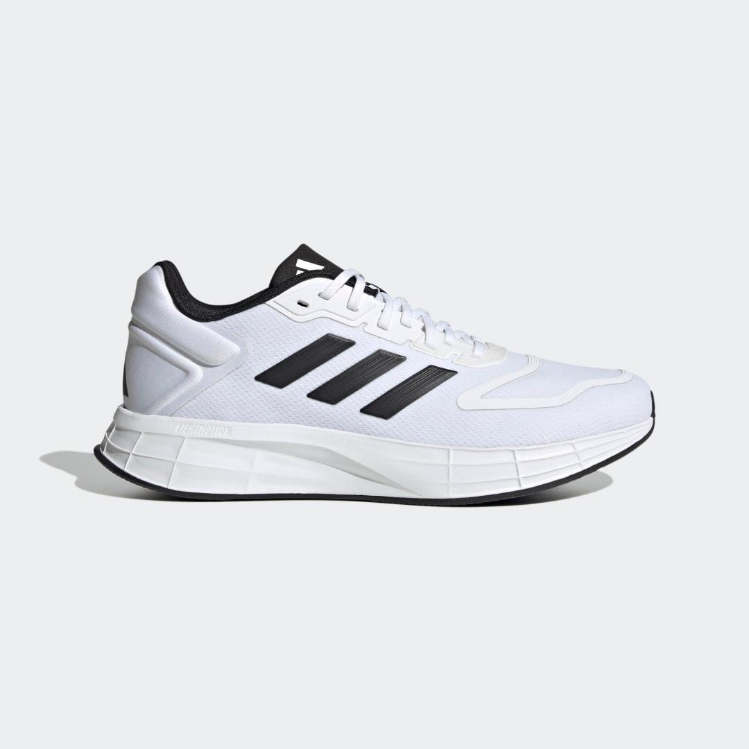 adidas Duramo 10 Running Shoes Cloud White 8 Mens product image