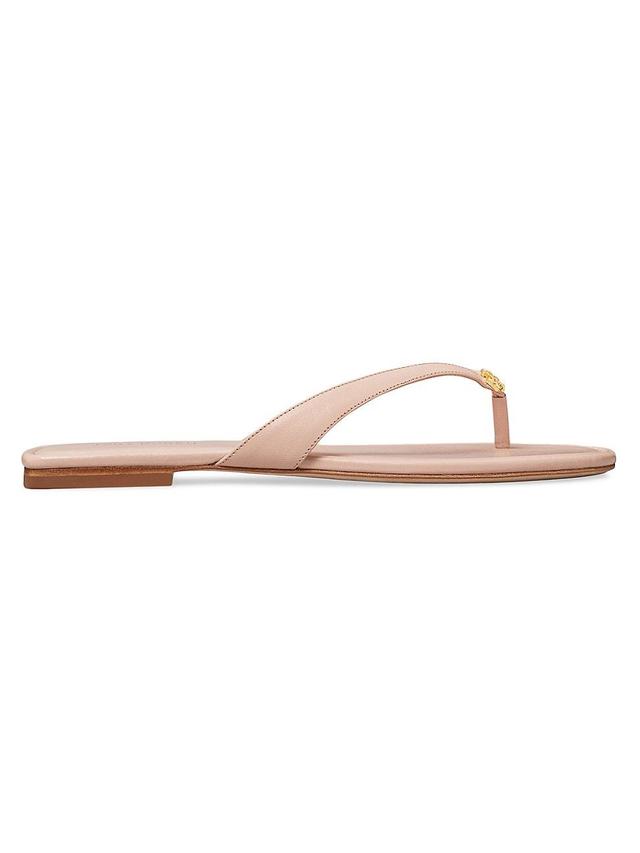 Tory Burch Classic Flip Flop (Shell ) Women's Sandals Product Image