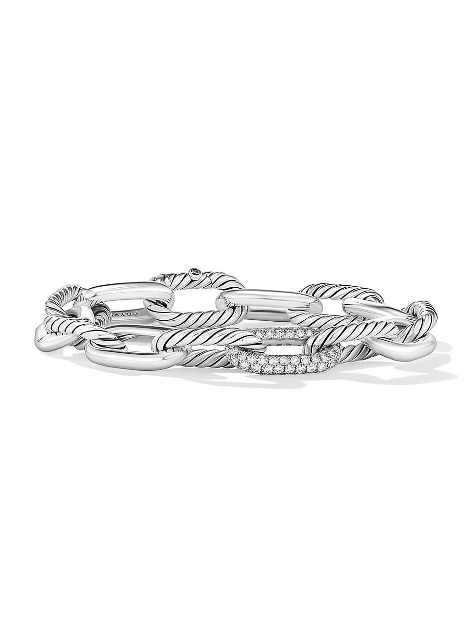 Womens DY Madison Chain Bracelet in Sterling Silver Product Image