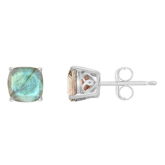 Alyson Layne Sterling Silver Labradorite Stud Earrings, Womens Product Image