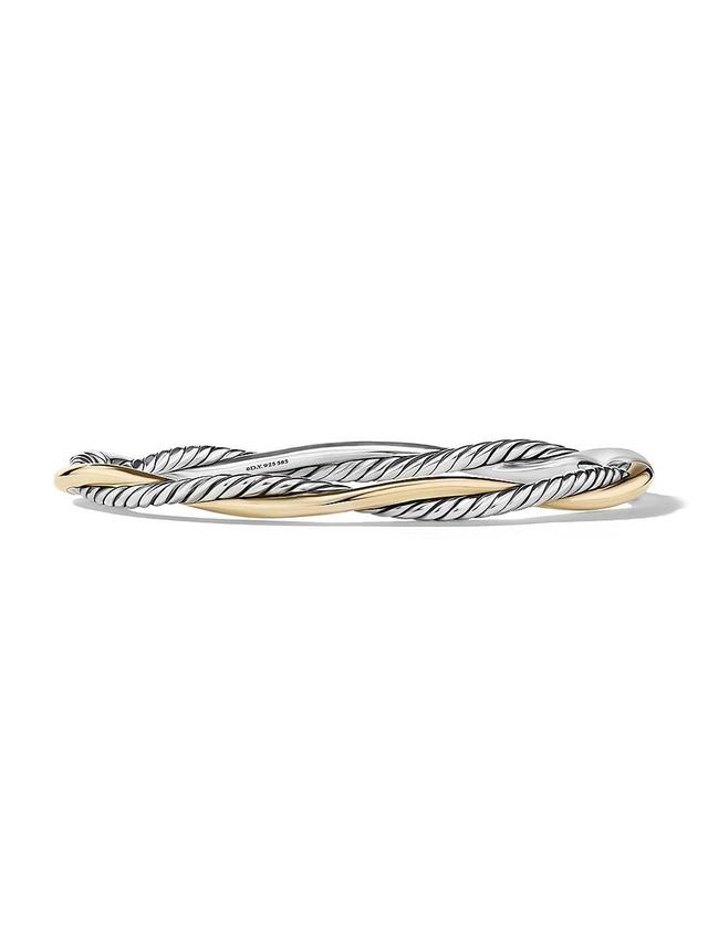 Womens Petite Infinity Bracelet in Sterling Silver Product Image