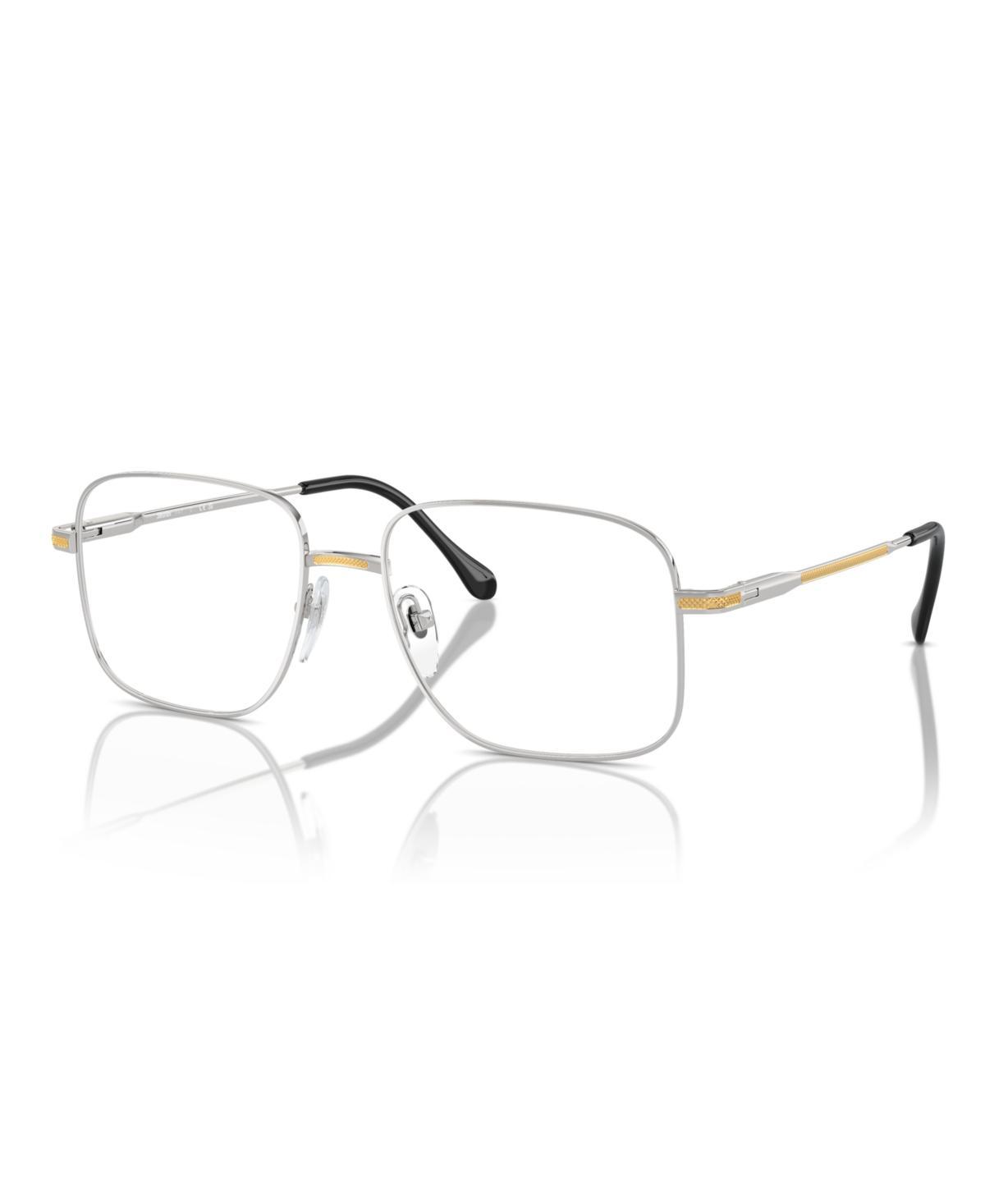 Steroflex Mens Eyeglasses,SF2298 - Shiny Chrome With Gold Part Product Image