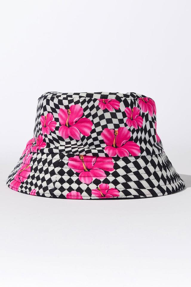 Jax Bucket Hat - Black Morrison Hibiscus Product Image