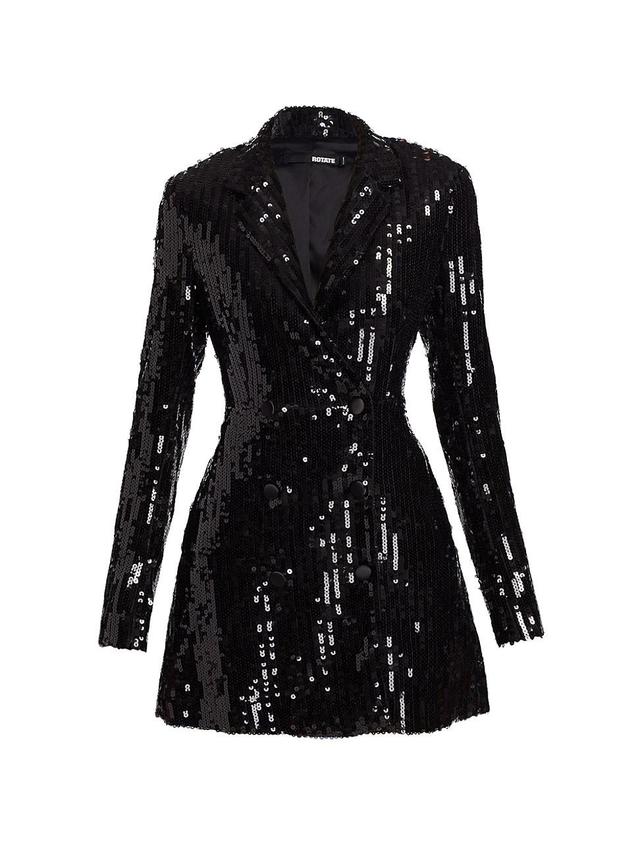 Womens Newton Sequined Blazer Minidress Product Image